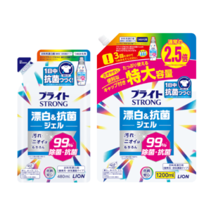 ブライトSTRONG 漂白＆抗菌ジェル ブライトSTRONG 漂白＆抗菌ジェル つめかえ用480ml つめかえ用特大1,200ml